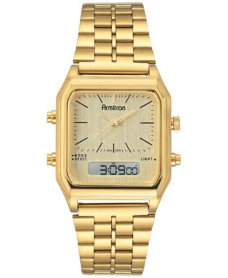 Armitron Men's Analog-Digital Gold-Tone 