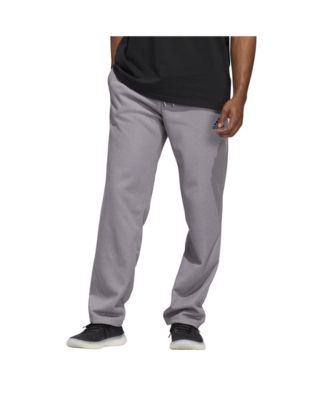 adidas mens open hem sweatpants