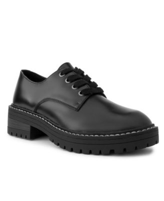 women's lace up oxford flats