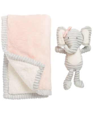 chick pea baby blanket elephant