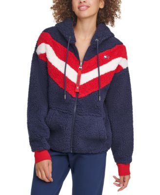 tommy hilfiger women's zip up sweater