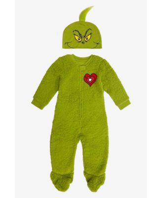 grinch baby onesie