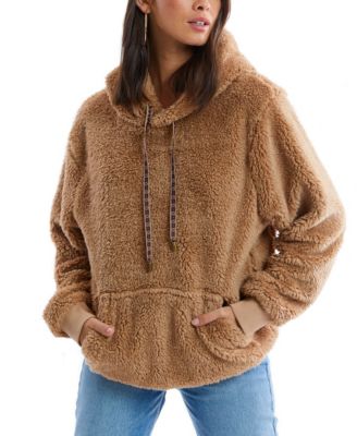 fuzzy sherpa pullover