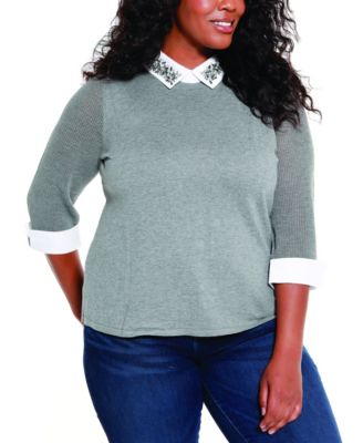 belldini rhinestone sweaters