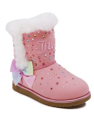 macy's fur boots