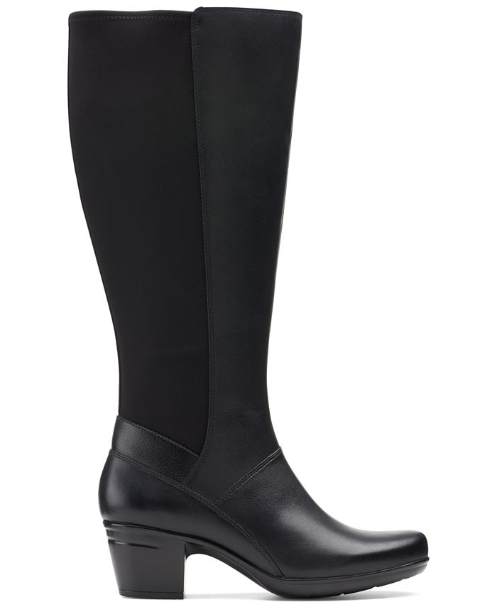 clarks emslie wide calf boot