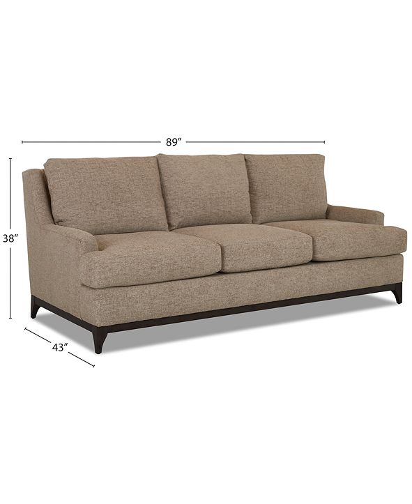 Furniture Skylee 89" Fabric Sofa, Created for Macy's & Reviews