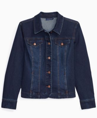 macys charter club jean jacket