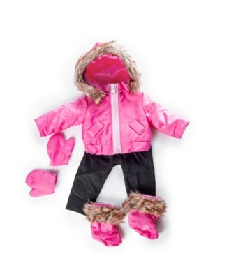 baby pink ski jacket