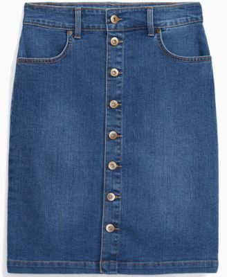 style and co denim skirt