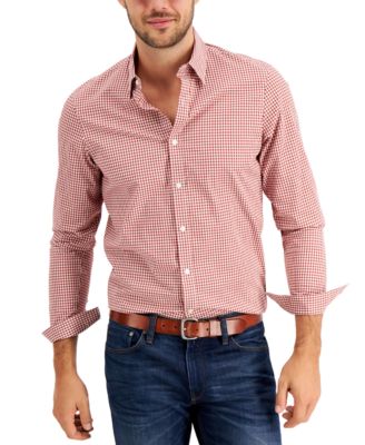 michael kors gingham shirt