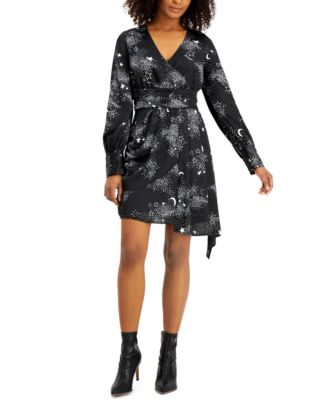 macy's asymmetrical dress