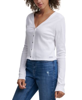 macy's calvin klein womens tops