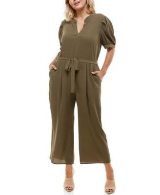 macy's womens plus size jumpsuits