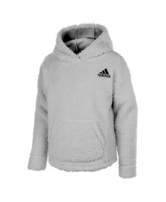 adidas fleece pullover hoodie