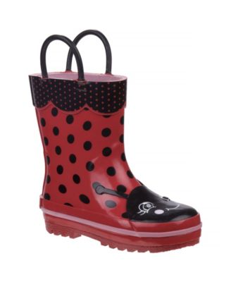 macys red boots