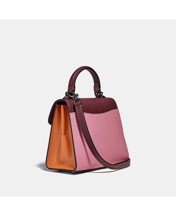 COACH Tabby Top Handle 20 In Colorblock Leather & Reviews Handbags & Accessories Macy's
