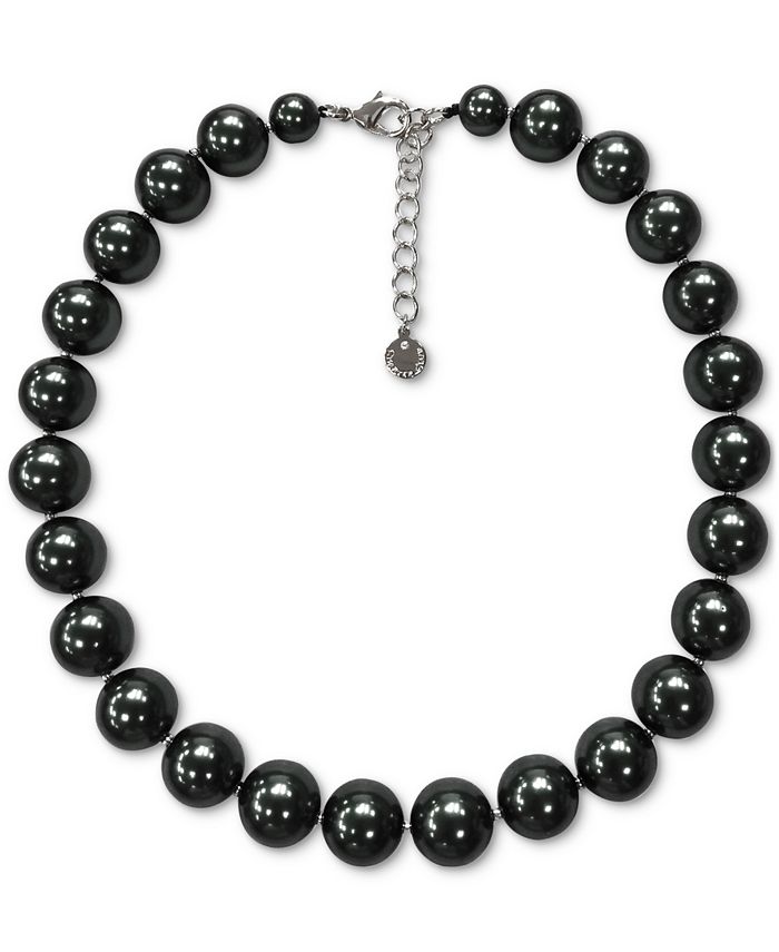 Charter Club Silver-Tone Colored Imitation Pearl Collar ... (700 x 855 Pixel)
