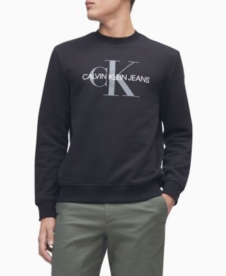 calvin klein monogram logo hoodie