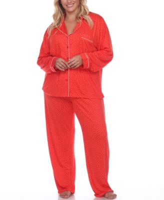 plus size pajama sets