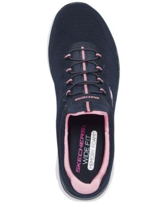 women's summits wide width walking sneakers from finish line