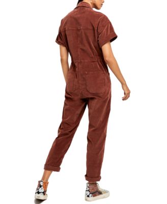 free people corduroy overalls