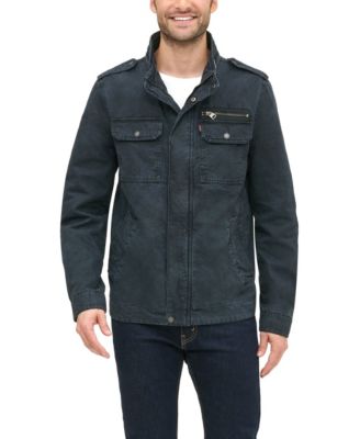 macys mens jean jacket