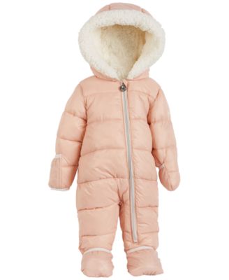 macys infant snowsuits