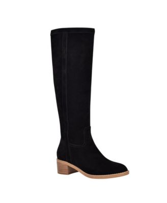 nine west suede high shaft boots