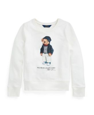 polo white sweatshirt