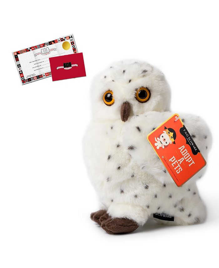 fao schwarz animated plush owl
