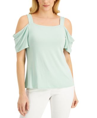 cold shoulder tops at macy's