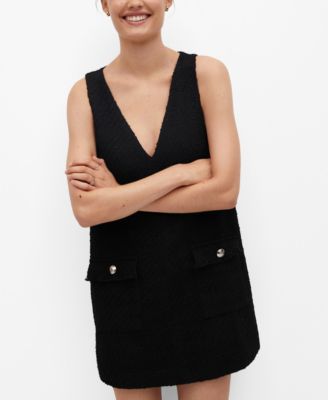 tweed pinafore playsuit