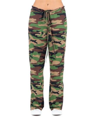 women's camo lounge pants