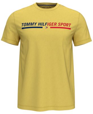 mens yellow tommy hilfiger shirt