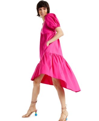 macys midi dresses with sleeves