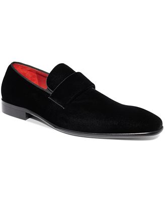 Hugo Boss Evelt Velvet Loafers - Shoes - Men - Macy's