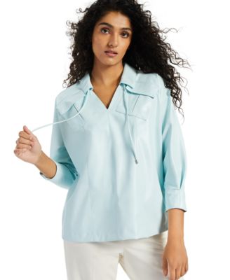 alfani petite tops macys