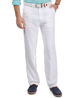 Nautica Linen Cotton Pants - Pants - Men - Macy's
