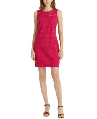 ralph lauren lace dress macy's
