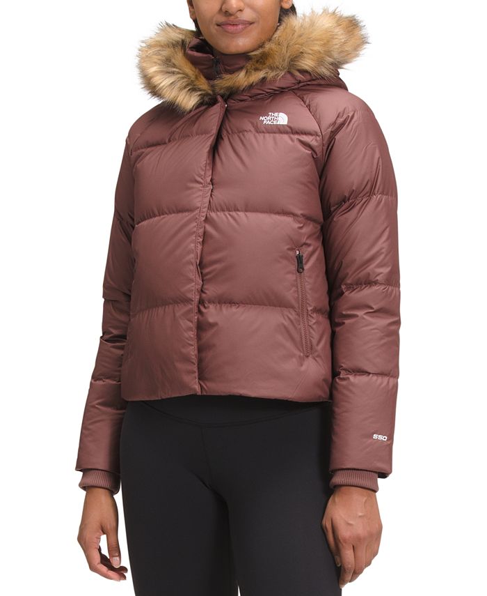 The North Face Women S Dealio Down Cropped Jacket Reviews Jackets Blazers Women Macy S
