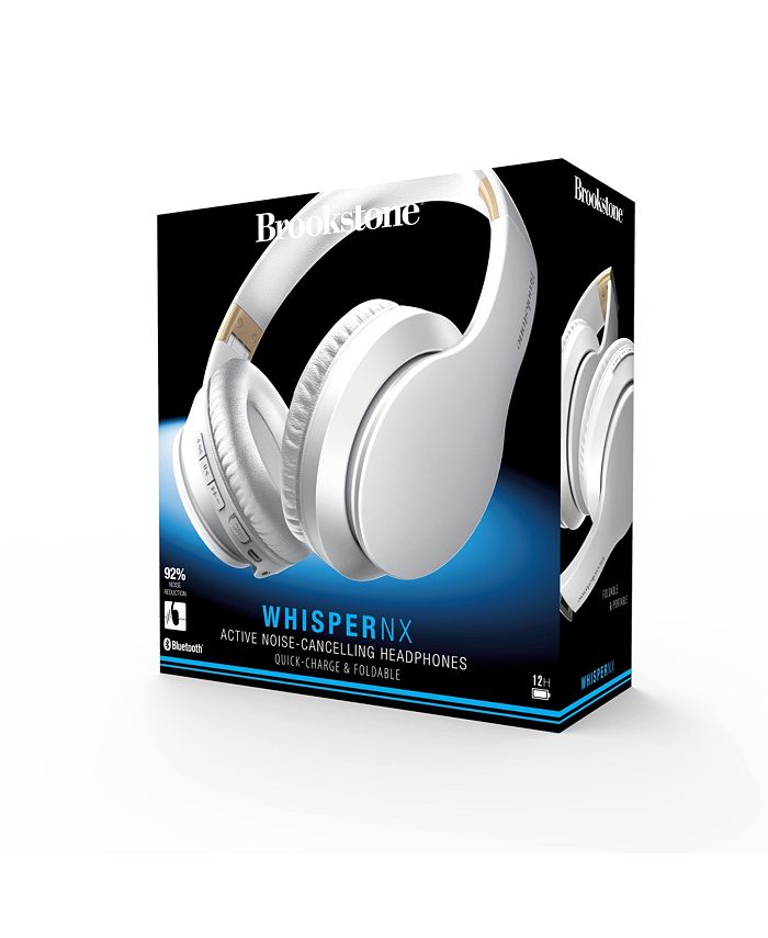 Brookstone WHISPER NX Active NoiseCancelling Headphones & Reviews