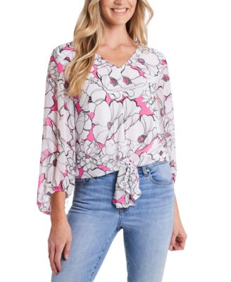 vince camuto floral top