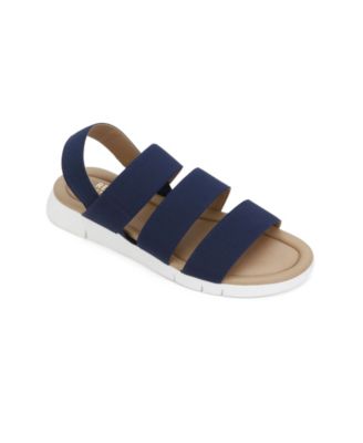 Women's Mandi Elastic Strappy Flat Sandal
