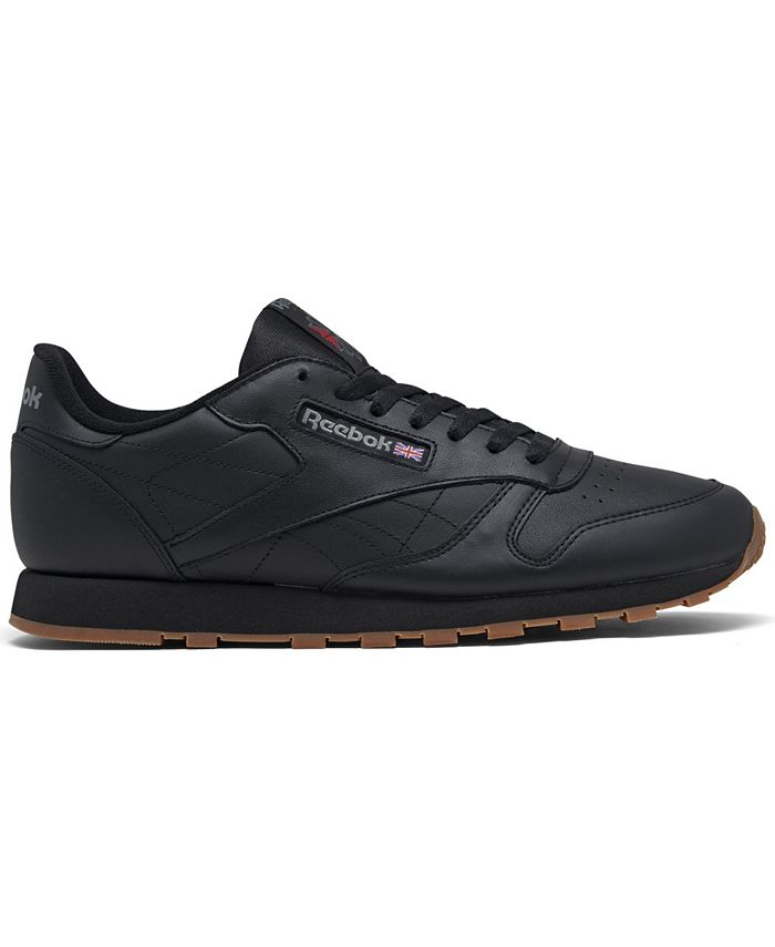 men's reebok classic leather gum casual shoes