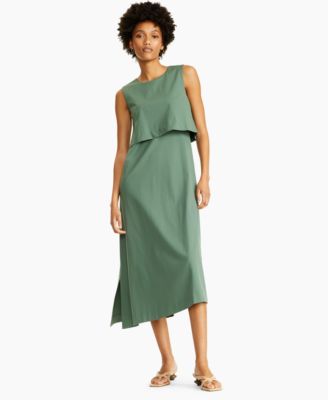 macy's asymmetrical dress