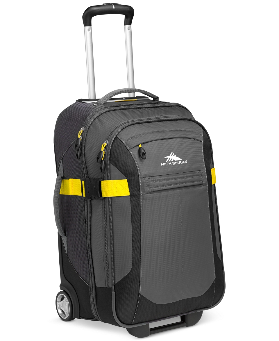 High Sierra Sportour 22 Rolling Carry On Expandable Suitcase   Luggage Collections   luggage