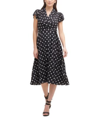 macys flutter sleeve dress