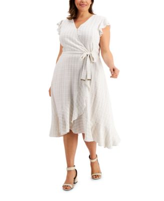 plus wrap dresses