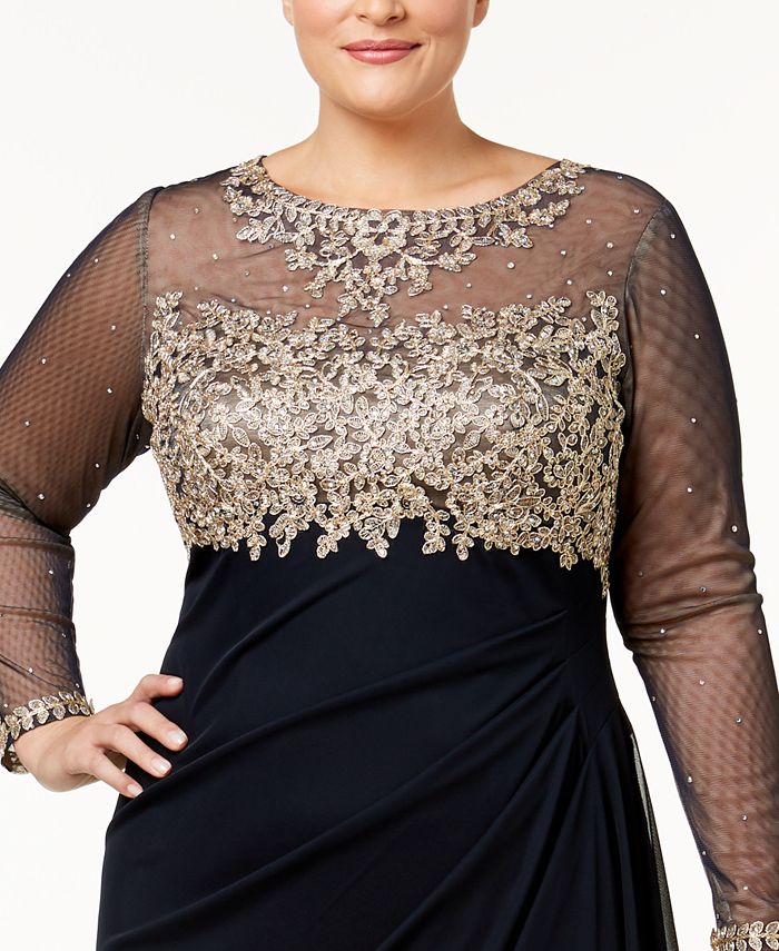 xscape gowns plus size